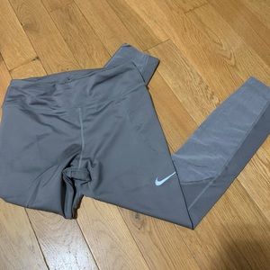 Nike grey running tights
